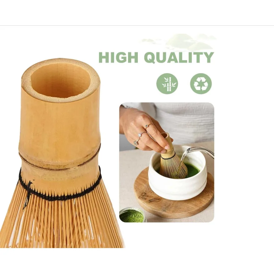Hand-Carved Bamboo Matcha Whisk Chasen
