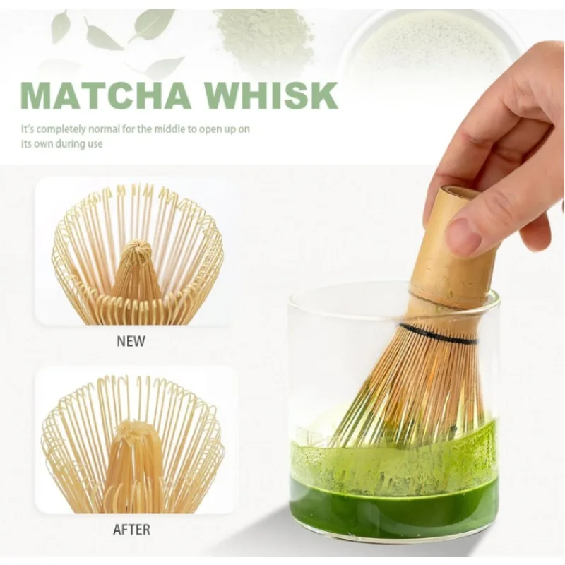 Hand-Carved Bamboo Matcha Whisk Chasen