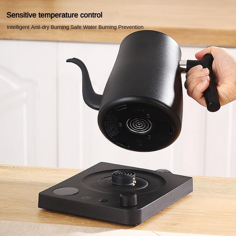 Matte Black Precision Gooseneck Kettle