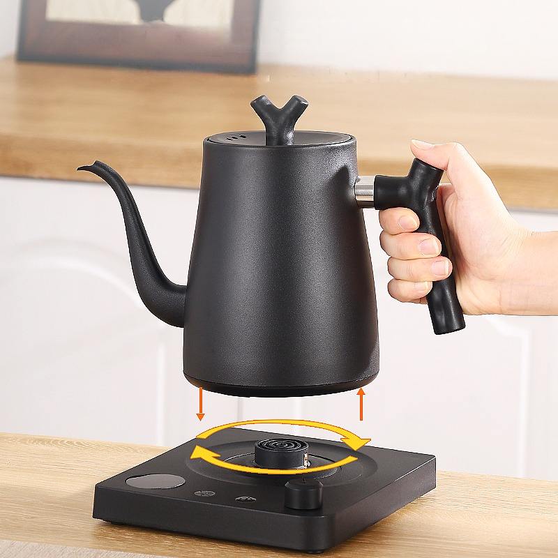 Matte Black Precision Gooseneck Kettle