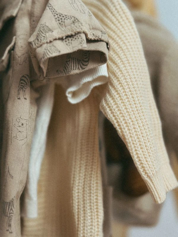 Knit Baby Cardigan Set